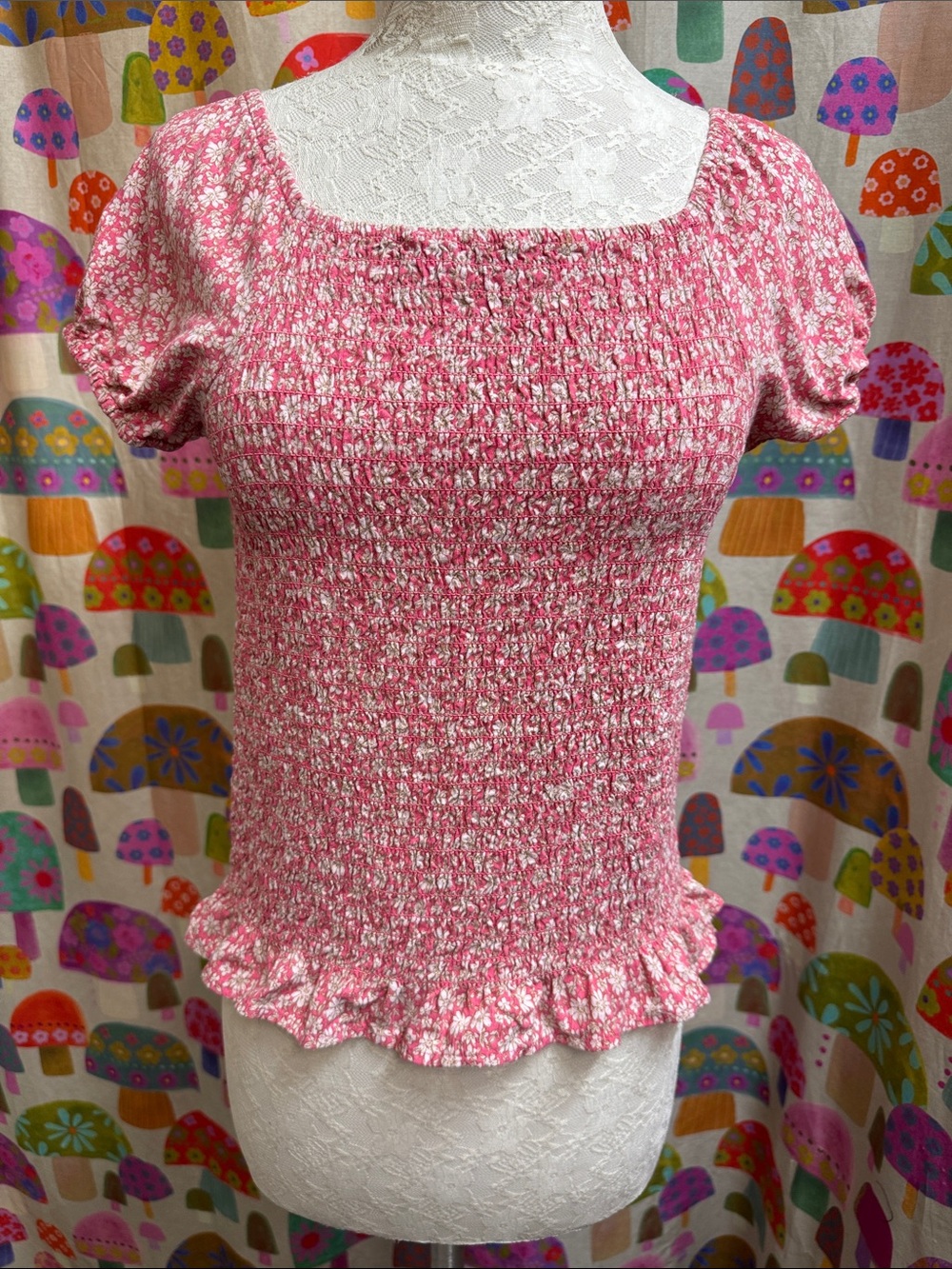 Art Class S/S Blouse. Small
